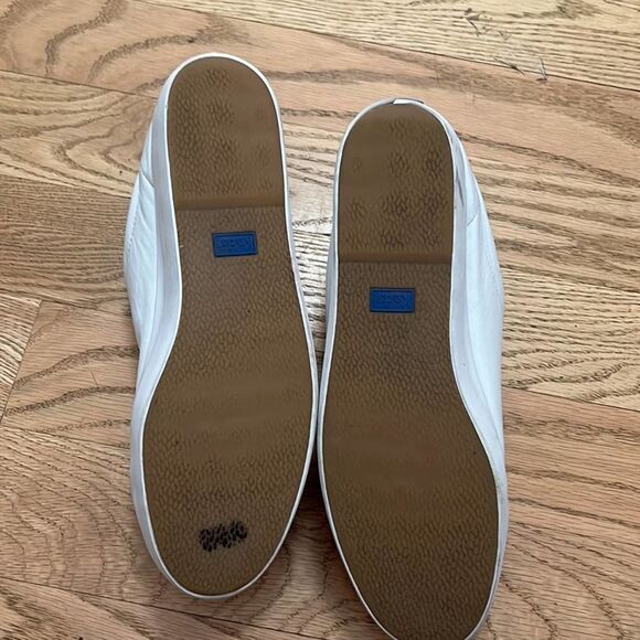 KEDS ACE LACE-UP WHITE LEATHER SNEAKERS SIZE 11 - Picture 4 of 6